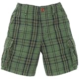 over-dyed plaid shorts(lawn 18mos)