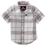 Quiksilver Baby-boys Infant Miles Woven Shirt, Black, 18 Months