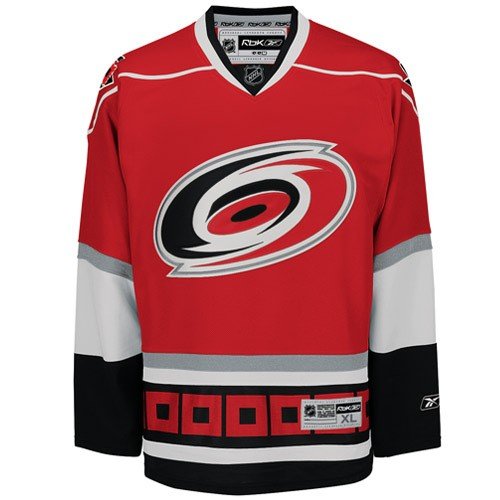 NHL Men's Carolina Hurricanes Reebok Edge Premier Team Jersey - 7185A536Hpjchu (Red, Large)
