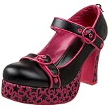 TUK Womens A7478L Mary Jane Platform Pump