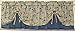 Versa-Tie 59Wx16L Double Layer Valance- Azure