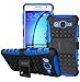 OEAGO Galaxy On5 Case, Samsung Galaxy On5 Case [Shockproof] [Impact Protection] Tough Rugged Dual Layer Protective Case with Kickstand for Samsung Galaxy On5 - Blue