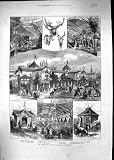 Northbrook Balmoral Chalet 1884 のウェールズ林業展覧会のエジンバラの王子の主
