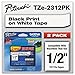 Brother P-Touch TZE2312PK TZe Standard Adhesive Laminated Labeling Tapes 1/2