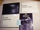 2005 Chevy Chevrolet Equinox Owners Manual