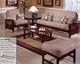 Futon Furniture Set in Walnut - Bridgeport - FSET-13