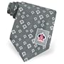 Men's MLB Anaheim Angels Diamonds Silk Tie in Silver