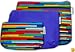 C.R. Gibson 3 Pack Iota Organizer Bags with Zippers, Baby Steps