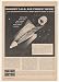 1961 Garrett US Air Force SPUR Nuclear Space Power Print Ad