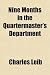 Nine Months in the Quartermaster's Department