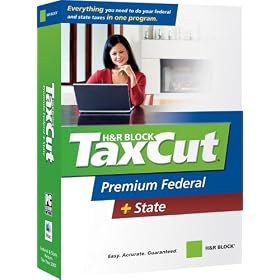 H&R Block TaxCut 2007 Premium Federal + State thumbnail