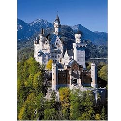 Sunny Neuschwanstein 1000 pc Jigsaw Puzzle by Ravensburger