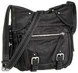 ESPRIT Faith F15021 Damen Schultertaschen, 25X24X7 schwarz (black)