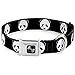 Buckle-Down Seatbelt Buckle Dog Collar - Panda Bear Repeat - 1