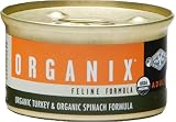 Castor & Pollux Organix Feline Formula, Turkey & Spinach, 3-Ounce Cans (Pack of 24)
