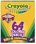 Crayola 64 Ct Short Colored Pencils Kids Choice Colors