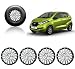 Auto Pearl - Premium Quality Car Full Wheel Cover Caps Silver and Black 13 Inches For - Datsun Redi Go RS.1349.00