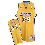 Adidas Los Angeles Lakers Shaquille O'neal Youth (Sizes 8-20) Soul Swingman Home Jersey Extra Large