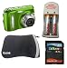 Kodak C142 Digital Camera Kit, Includes: Kodak C142 Digital Camera + SanDisk Ultra II 4 GB SD Class 4 Memory Card (Bulk) + Kodak Soft Camera Case + Kodak Battery Charger + 2 Kodak Rechargeable