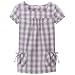 Girls' Mossimo Supply Co. Plaid Woven Top - Purple