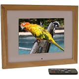 8 Light Wood Digital Photo Frame by Living Images