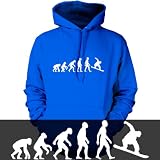 Evolution of Man - Unisex Snowboarding Hoodie / Hooded Top - Dressdown