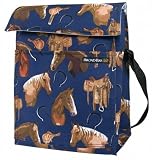 Horses And Horse Saddles Lunch Tote By Broad Bay