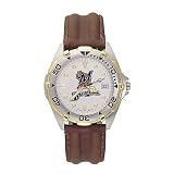 Milwaukee Brewers MLB All Star Watch with Leather Band - Men's