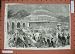 1861 GARDENS ROYAL HORTICULTURAL SOCIETY DAHLIA SHOW