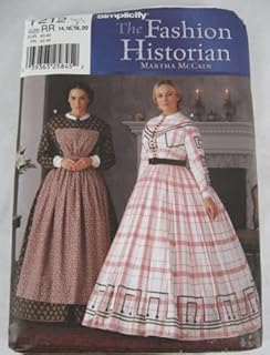 pattern for civil war wedding dress