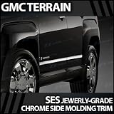 2010-2012 GMC Terrain SES Chrome Door Molding Trim 