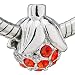 Orange Red Fruit Classic Pugster Beads Pandora Chamilia Charms Compatible