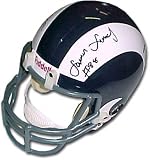 Deacon Jones, Merlin Olsen, Rosey Grier & Lamar Lundy Los Angeles Rams Fearsome Foursome Los Angeles Rams Autographed Throwback Helmet