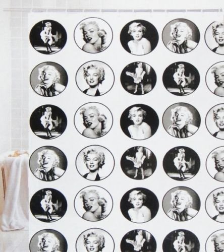 Crystal Bay City Marilyn Shower Curtain