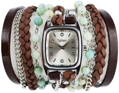 Sweet Dreams Women's Green Tea Ice Cream Wrap Watch