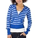 Mossimo Supply Co. Juniors Raglan Sleeve Hoodie - China Blue/Colonial Blue