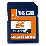Platinum 16 GB Class 6 SDHC Speicherkartevon "Platinum"