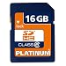 Platinum 16 GB Class 6 SDHC Speicherkarte