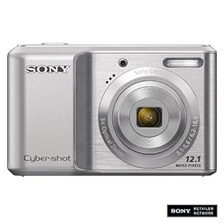 Sony Cybershot DSCS2100 12.1MP Digital Camera with 3x Optical Zoom - Silver