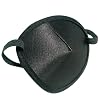 Black Elastic Eye Patch - Single