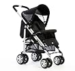 Bolero Convertible Stroller in Black Waves