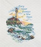 Lighthouse Cove Quilt Stmp X-Stitch-34''X43''
