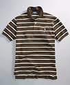 Polo Ralph Lauren Striped Mesh Knit Polo Shirt