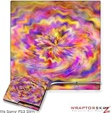 Sony PS3 Slim Skin - Tie Dye Pastel