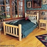 Indoor Furnitures item: Rustic Natural Cedar QUEEN HEADBOARD ONLY - 38CH