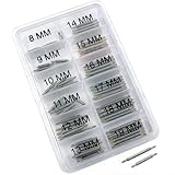 100 Spring Bars Watch Pin Band Replacement Part 8-19mm 100 Spring Bars Watch Pin Band Replacement Part 8-19mm