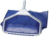 Hydro Tools 80802 Supertools Heavy Duty Push Button Deep Bag Pool Leaf Rake