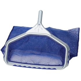 Hydro Tools 80802 Supertools Heavy Duty Push Button Deep Bag Pool Leaf Rake