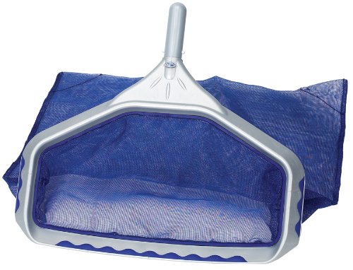 Hydro Tools 80802 Supertools Heavy Duty Push Button Deep Bag Pool Leaf Rake