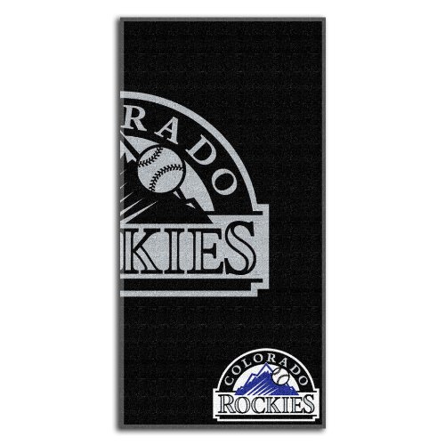MLB Colorado Rockies Fiber Reactive Beach Towel